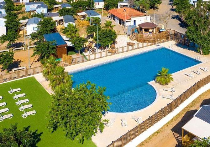MH 6pers dans camping TOHAPI Port La Nouvelle Extérieur photo