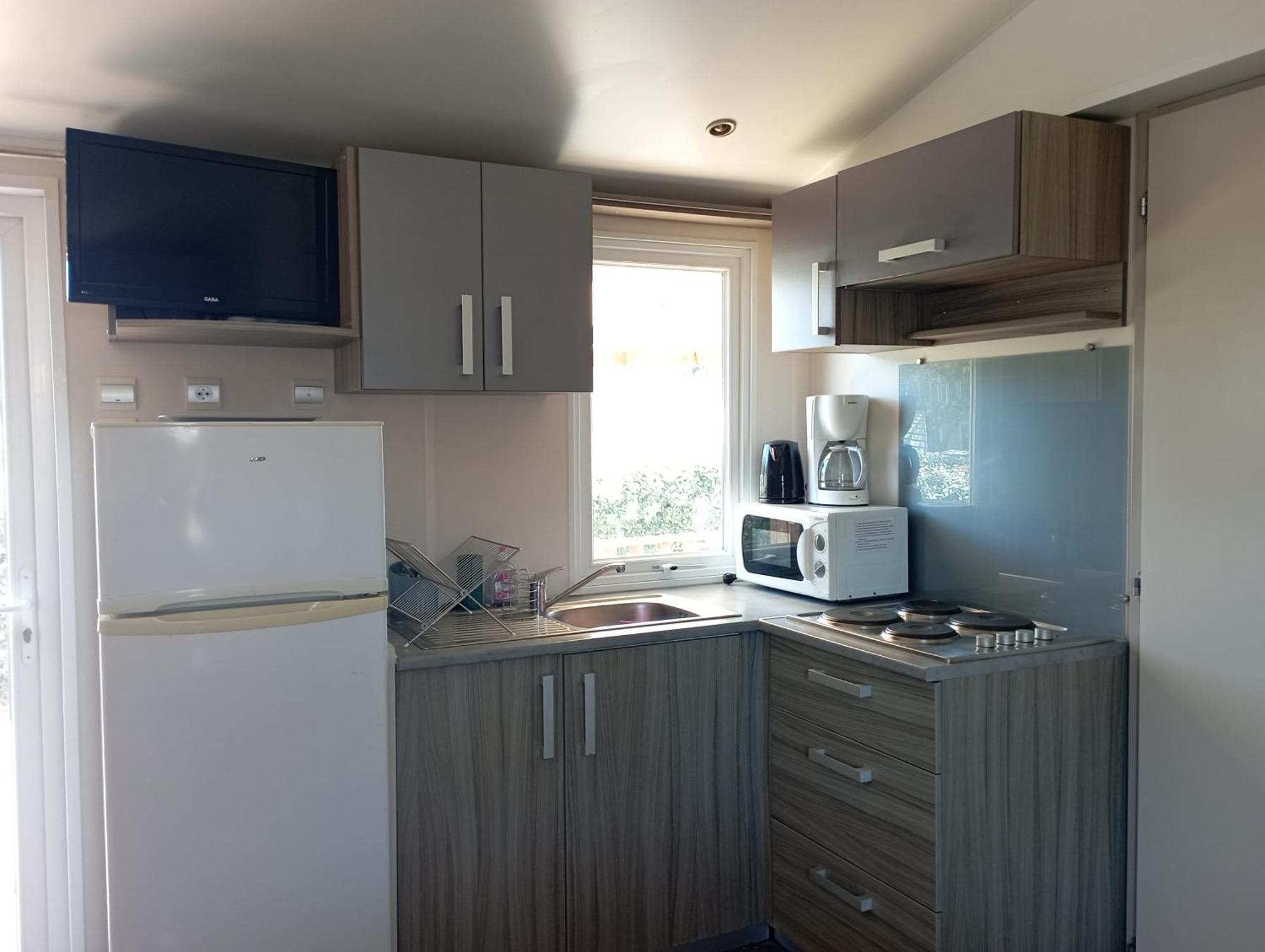 MH 6pers dans camping TOHAPI Port La Nouvelle Extérieur photo